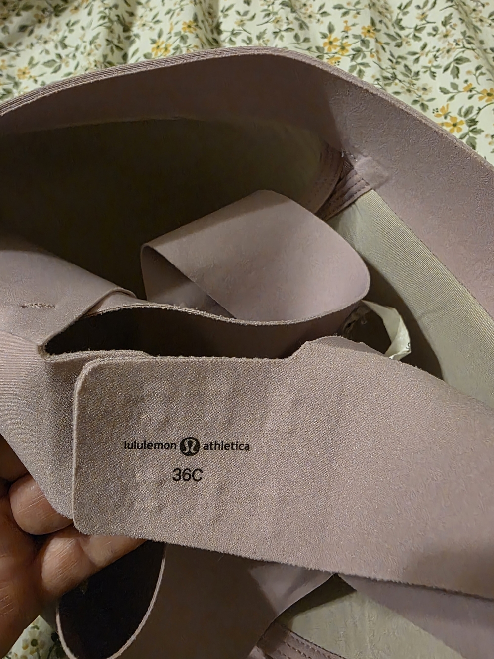 Lululemon Athletica Dusty Pink Bra (36C)